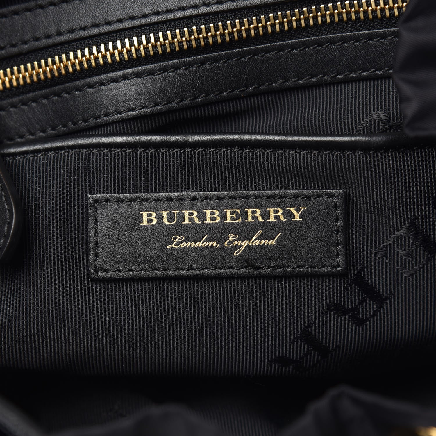 Burberry Nylon Medium Rucksack Backpack Black 5 of 9
