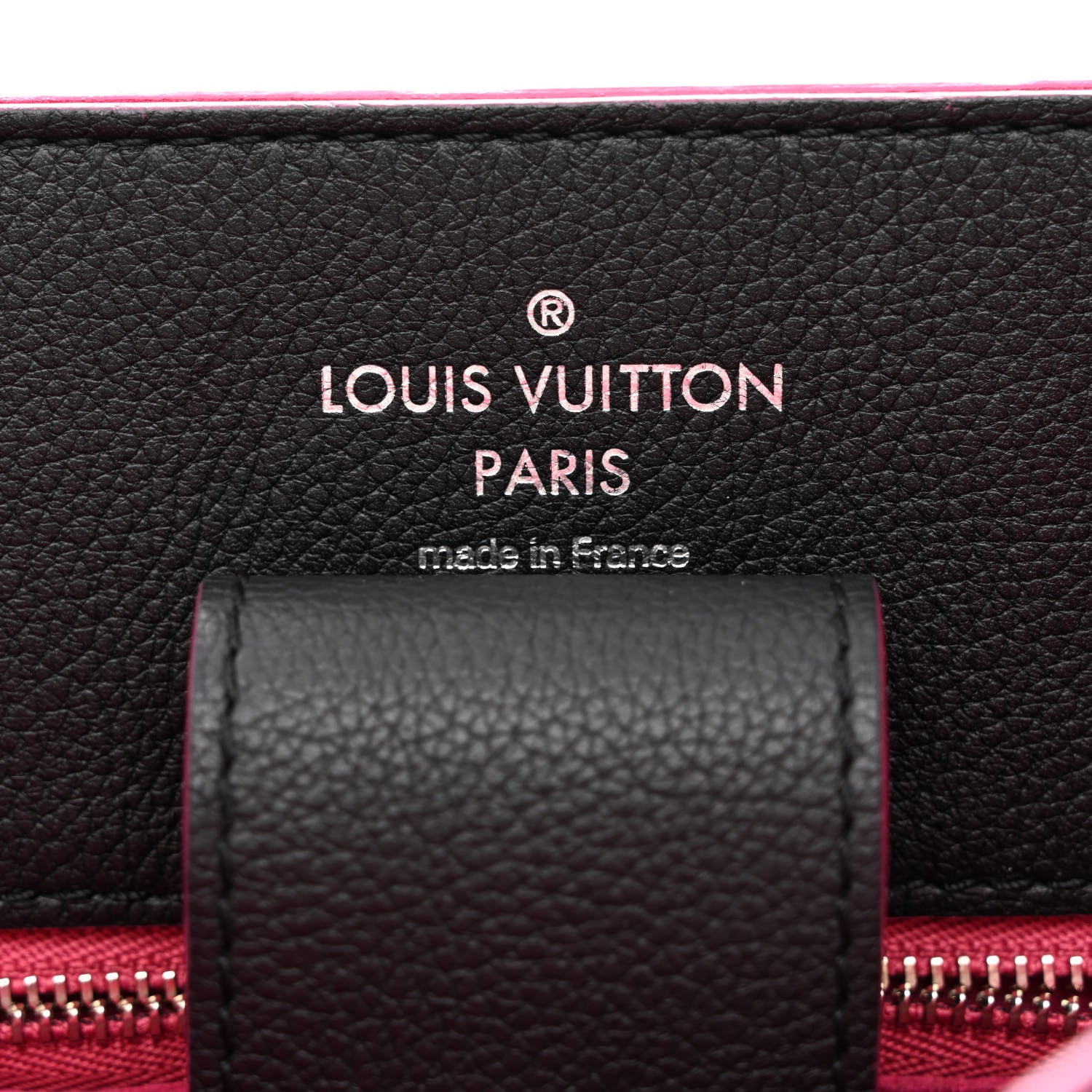 Louis Vuitton Calfskin Lockme Bucket Black 6 of 11