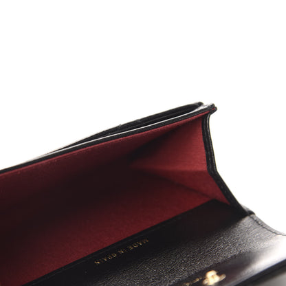 Chanel Lambskin Quilted Chanel 19 Flap Card Holder Black 5 of 9