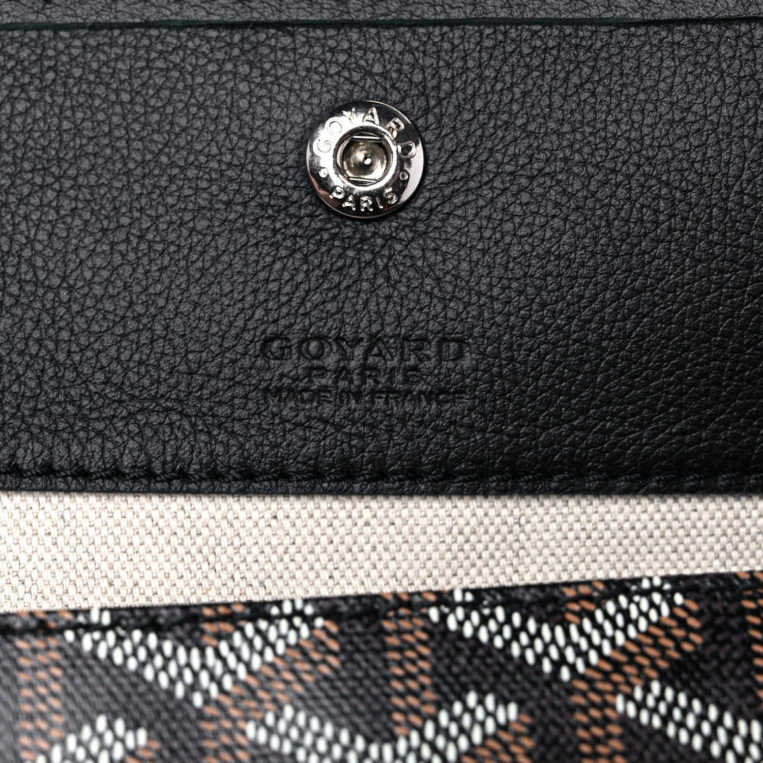 Goyard Goyardine Saint Louis PM Black 7 of 9