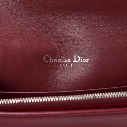 Christian Dior Patent Cannage Lady Dior Clutch Red 11 of 13