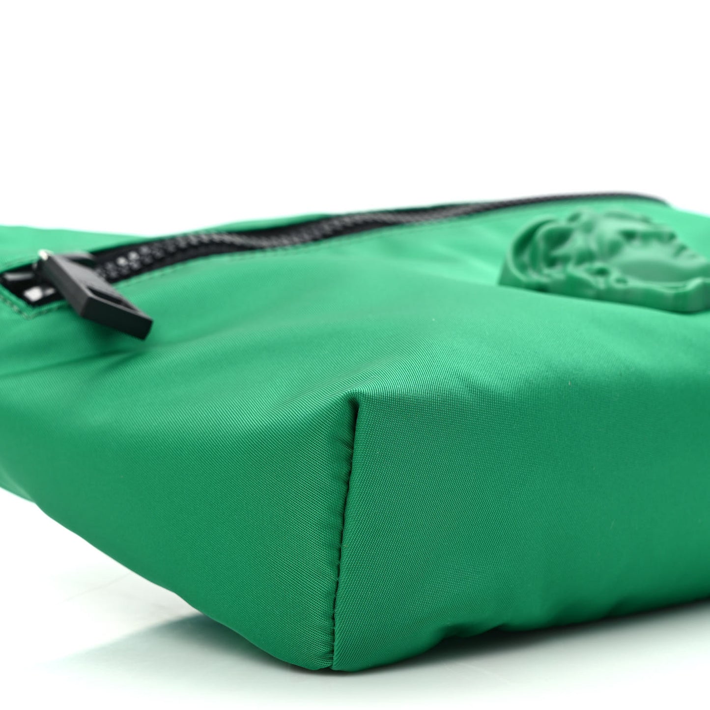 Nylon Palazzo Medusa Belt Bag Green