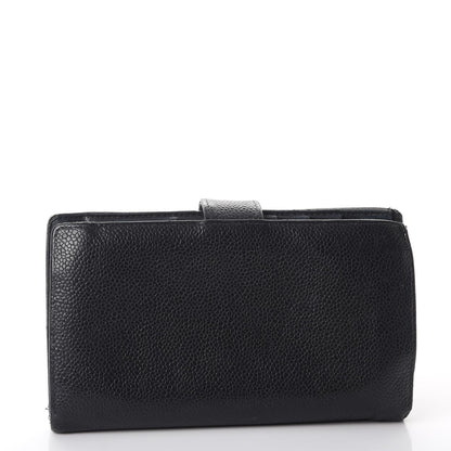 Chanel Caviar Timeless CC French Wallet Black 3 of 11