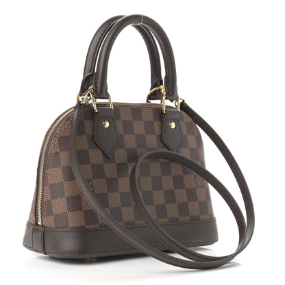 Louis Vuitton Damier Ebene Alma BB 3 of 8