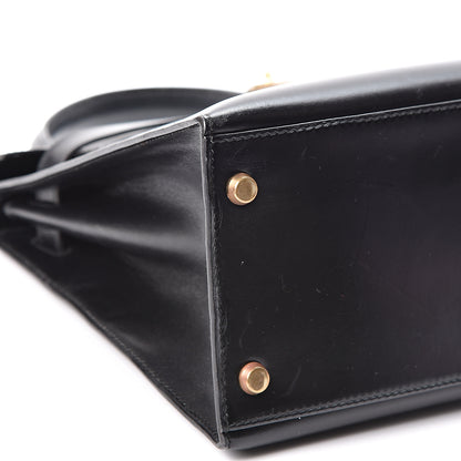 Hermes Box Kelly Sellier 28 Black 10 of 11