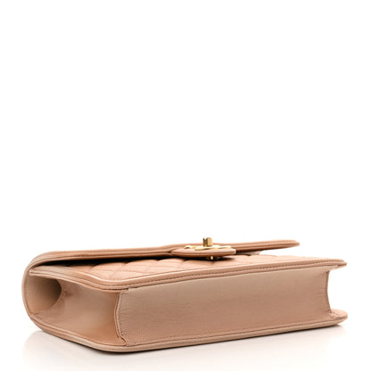 Chanel Caviar Quilted Medium Sunset On The Sea Flap Beige 3 of 9