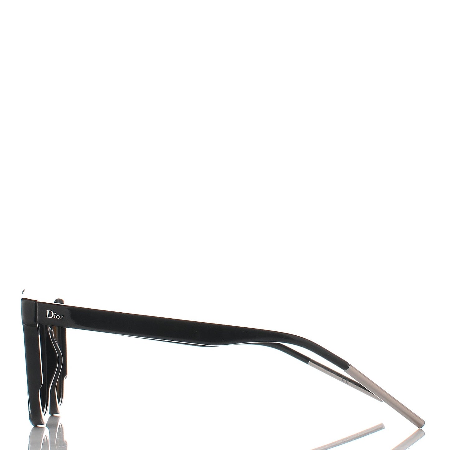Step Mirrored Sunglasses Black