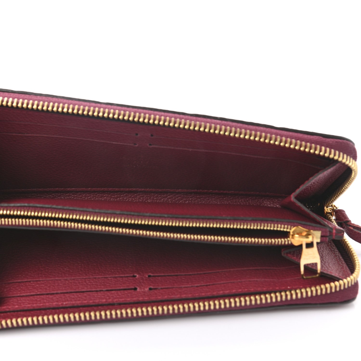 Louis Vuitton Empreinte Clemence Wallet Raisin 5 of 7