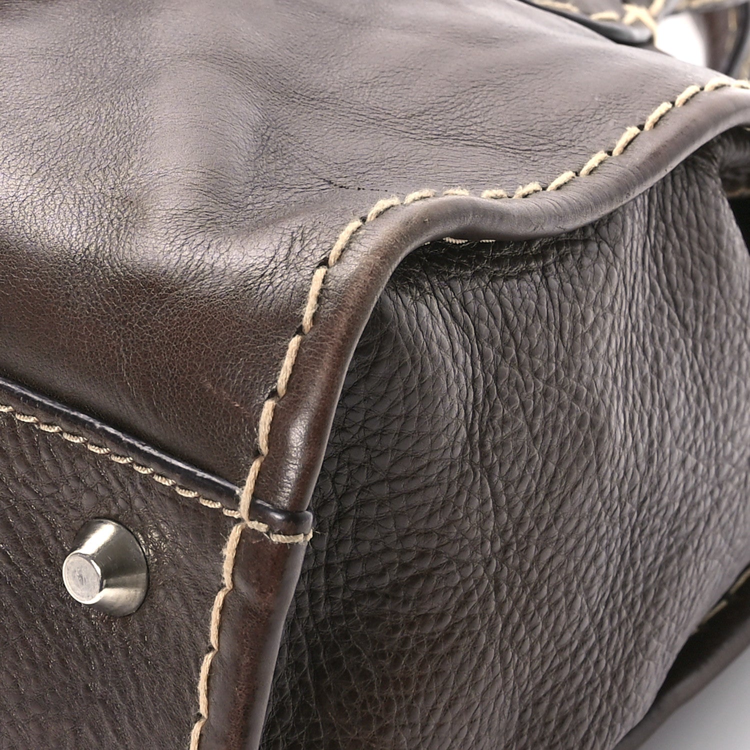 Chloe Shiny Tanned Calfskin Medium Edith Bag Brown 9 of 16