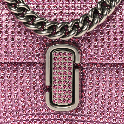 Marc Jacobs The Rhinestone J Marc Mini Shoulder Bag Petal Pink 8 of 10