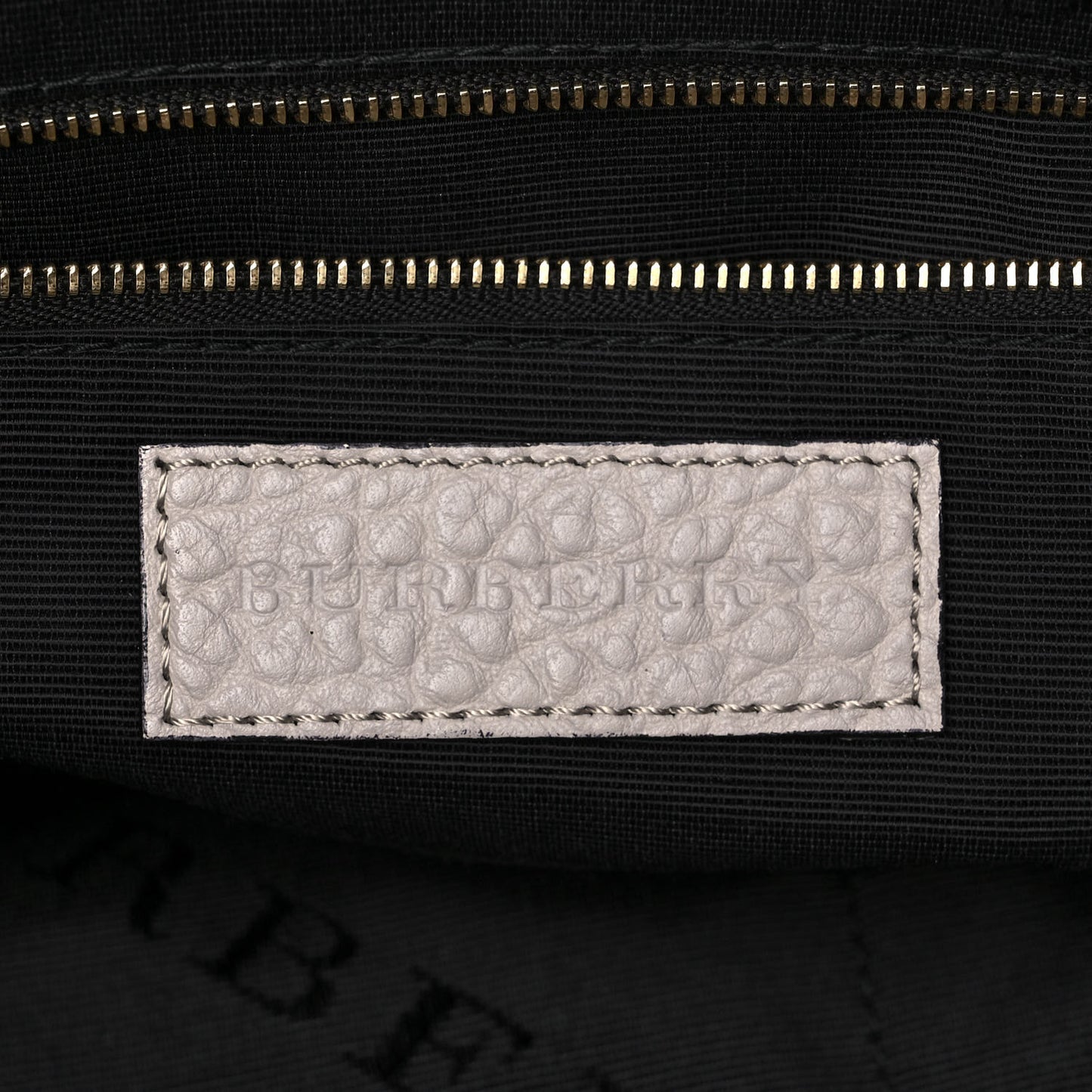 Heritage Grain Check Embossed Medium Dewsbury Tote Pale Grey