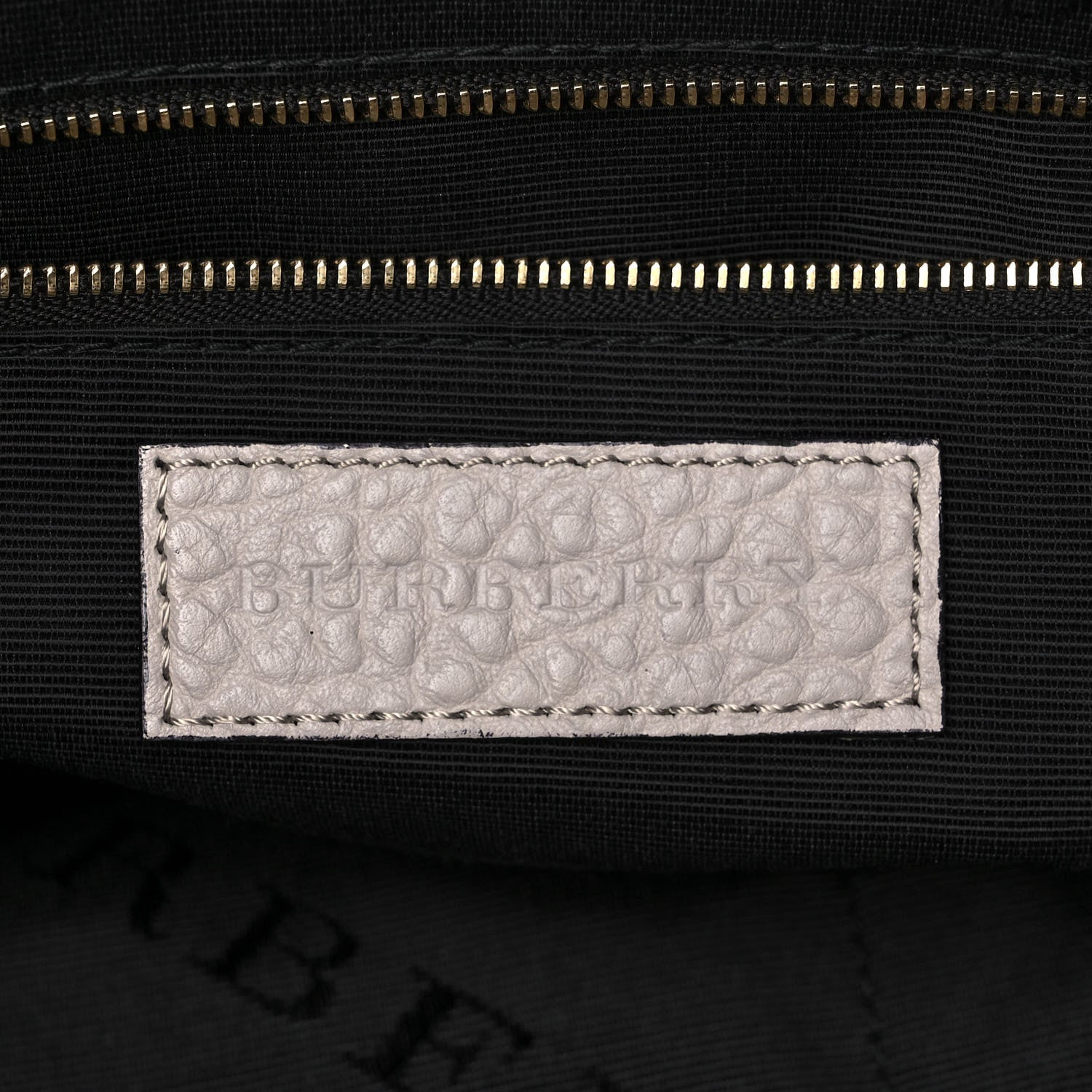 Burberry Heritage Grain Check Embossed Medium Dewsbury Tote Pale Grey 6 of 17