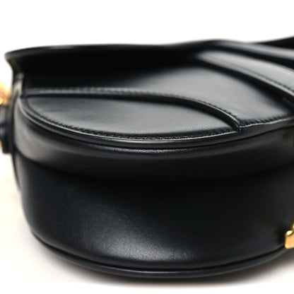 Christian Dior Calfskin Mini Saddle Bag Black 7 of 8