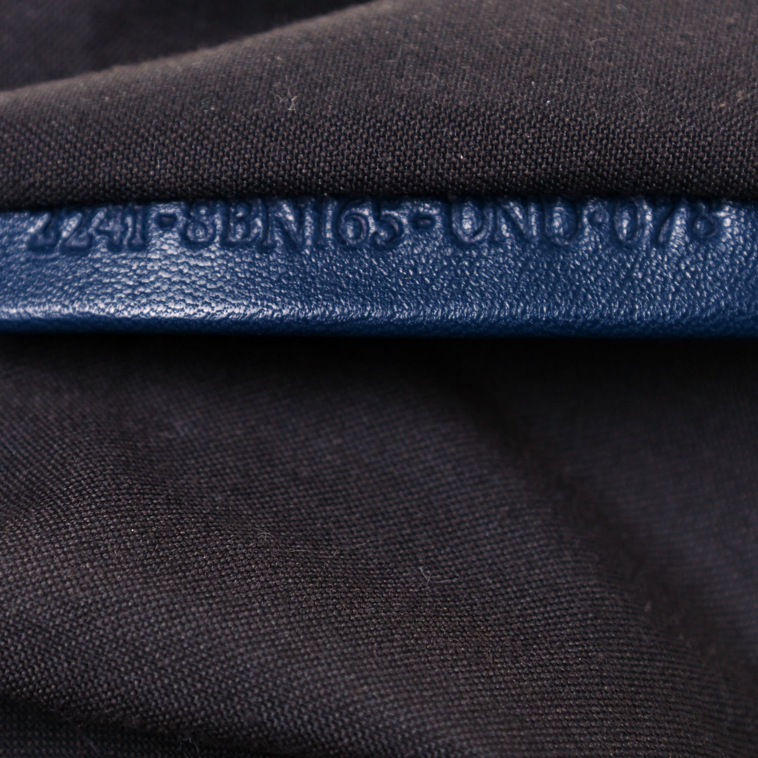 Fendi Patent B Bag Navy 7 of 15