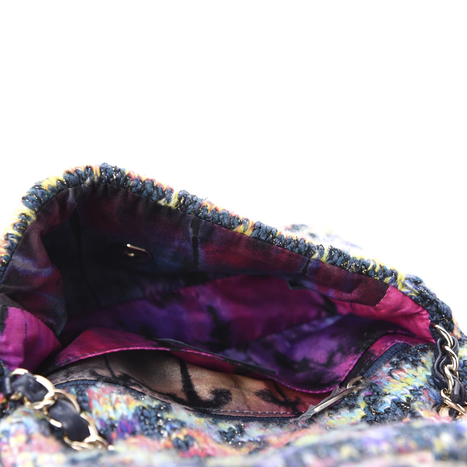 Chanel Knit Mini Rectangular Flap Multicolor 5 of 10