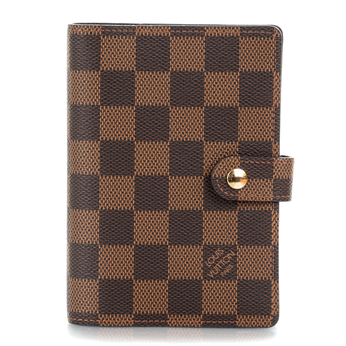 Damier Ebene Small Ring Agenda Cover