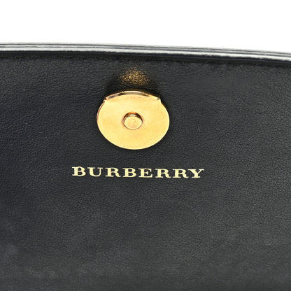 Burberry Vintage Check Henley Wallet On Chain Black 6 of 10