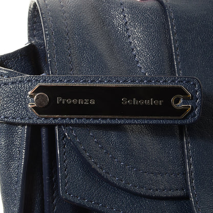 Proenza Schouler Lambskin PS1 Medium Satchel Marine 14 of 14