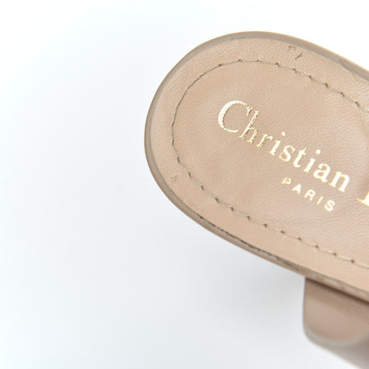 Christian Dior Technical Fabric Calfskin D-Dior 65mm Mules 39 Nude 11 of 22