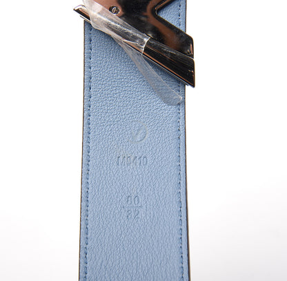 Louis Vuitton Epi Tropical Printed Essential V 35MM Belt 80 32 Blue Rose 5 of 8