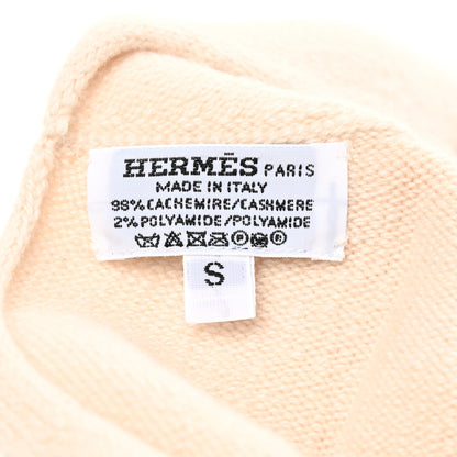Hermes Cashmere Medor Studded Darling Beret S White 4 of 4