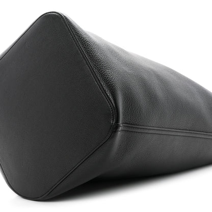 Loewe Soft Grained Calfskin Large Pebble Bucket Bag Black 10 of 10