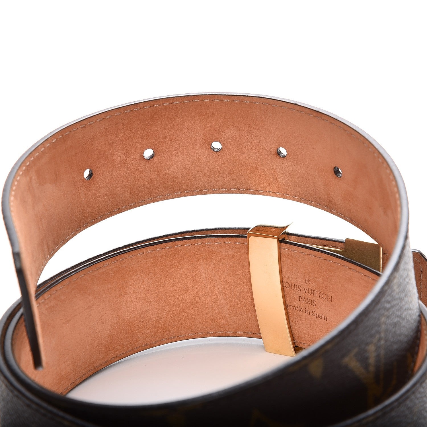 Louis Vuitton Monogram 40mm LV Initiales Belt 90 36 4 of 7