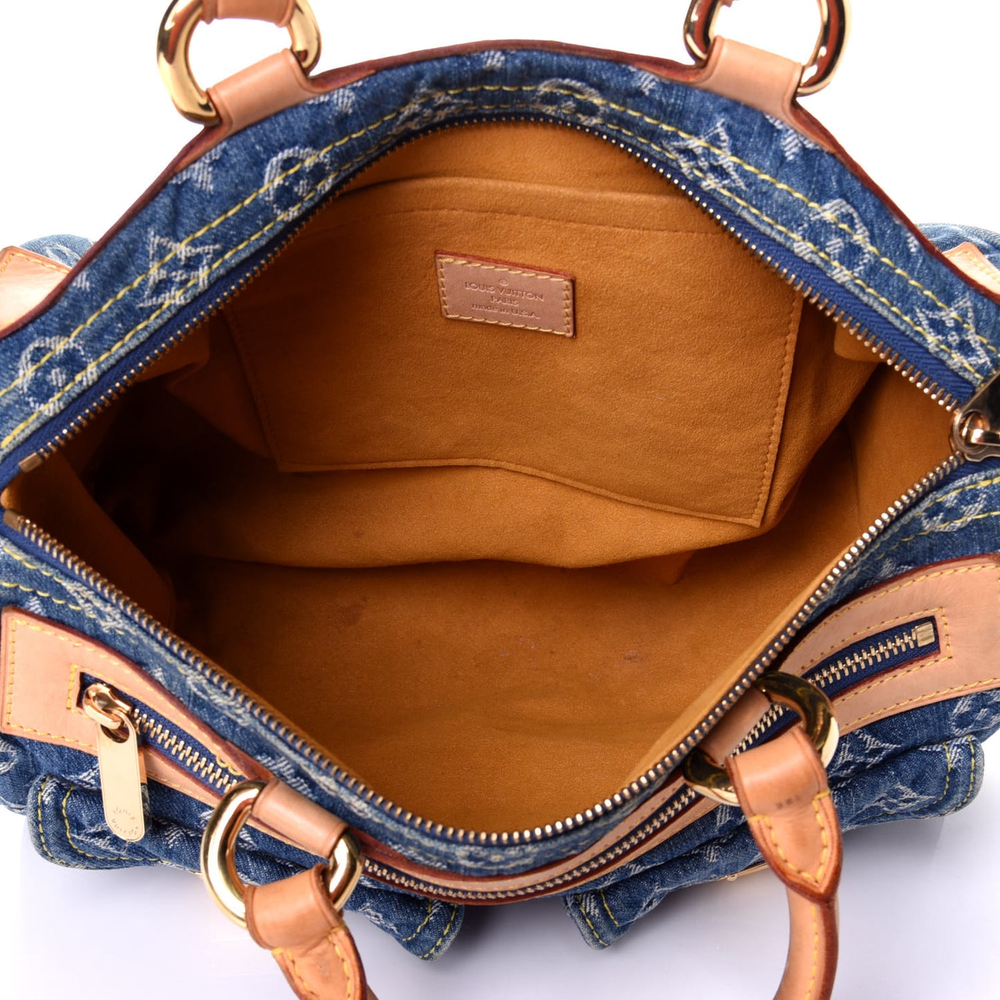 Monogram Denim Neo Speedy Blue