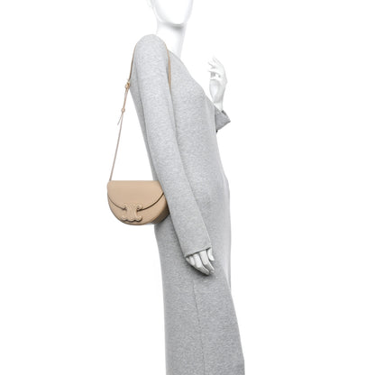 Celine Smooth Calfskin Triomphe Besace Bag Nude 3 of 25