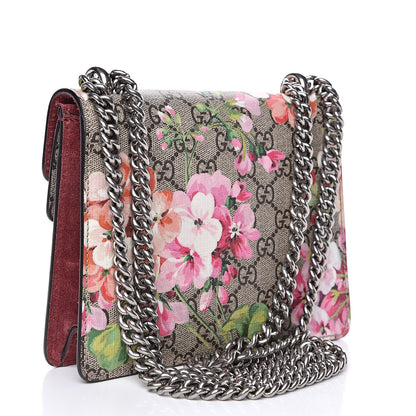 Gucci GG Supreme Monogram Blooms Mini Dionysus Shoulder Bag Beige Multicolor Dry Rose 3 of 14