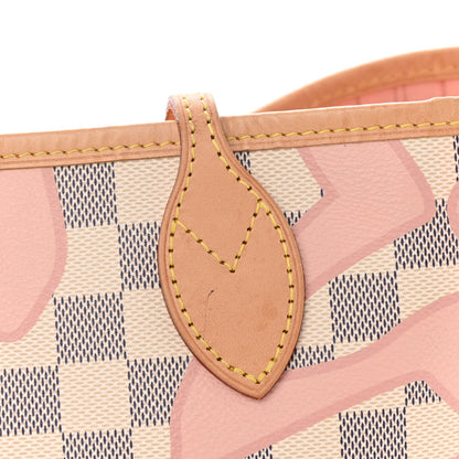 Louis Vuitton Damier Azur Tahitienne Neverfull MM 20 of 23