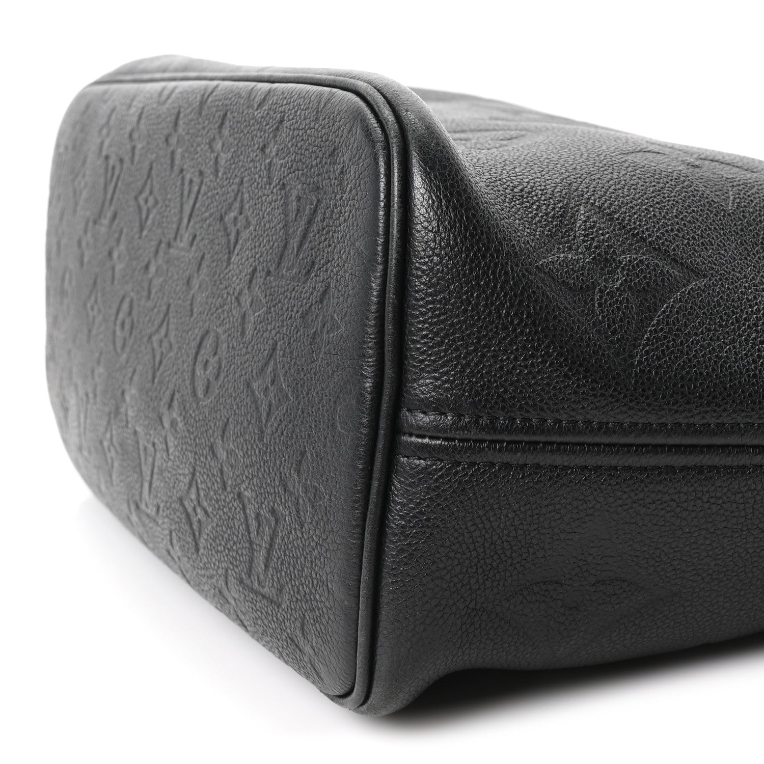 Louis Vuitton Empreinte Monogram Giant Neverfull MM Black 9 of 9
