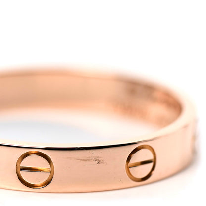 Cartier 18K Pink Gold 3.5mm LOVE Wedding Band Ring 60 9 5 of 5