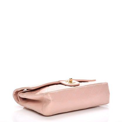 Chanel Lambskin Quilted Medium Double Flap Light Pink 15 of 17