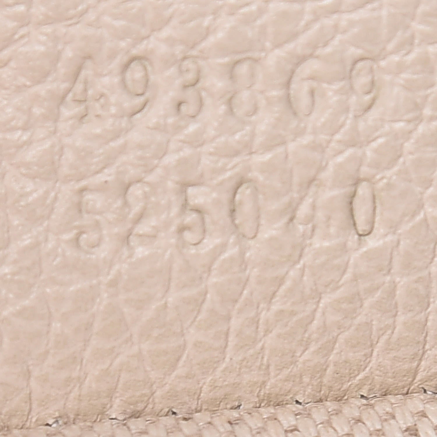 Gucci Grained Calfskin Coco Capitan Logo Belt Bag White 10 of 11