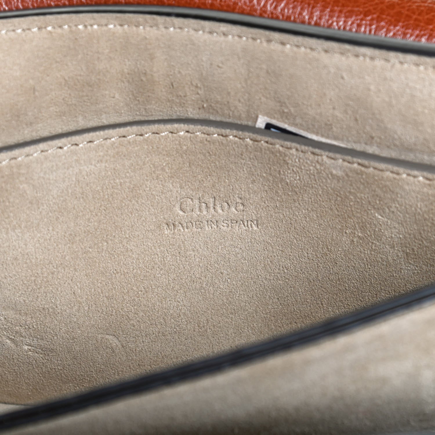 Chloe Calfskin Small Faye Shoulder Bag Tobacco 5 of 9