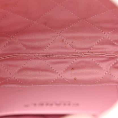Chanel Patent Gradient Calfskin Quilted Mini Chanel 22 White Light Pink 5 of 12