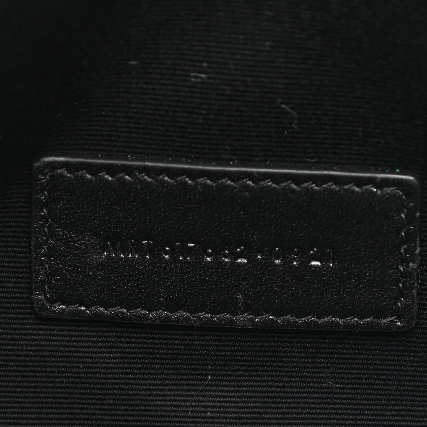 Grain De Poudre Matelasse Chevron Monogram Envelope Clutch Black