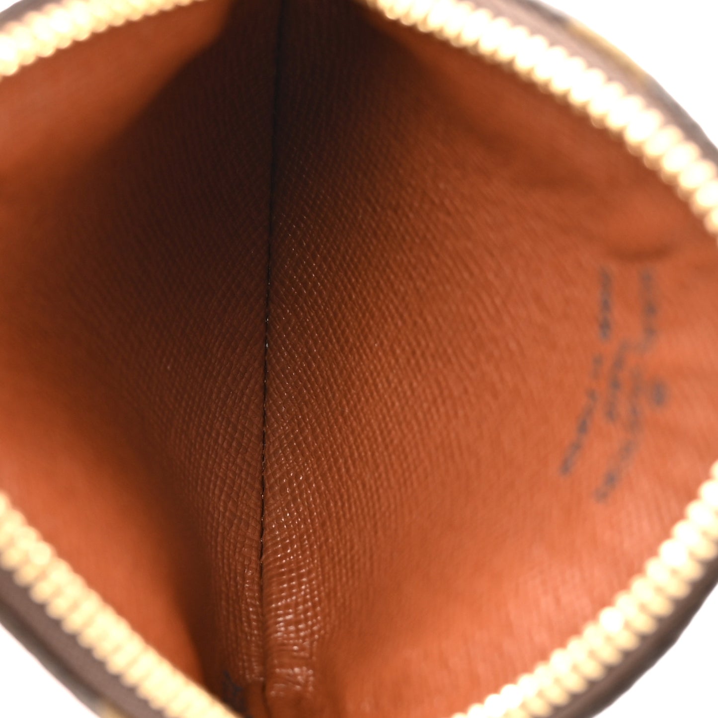 Monogram Round Coin Purse