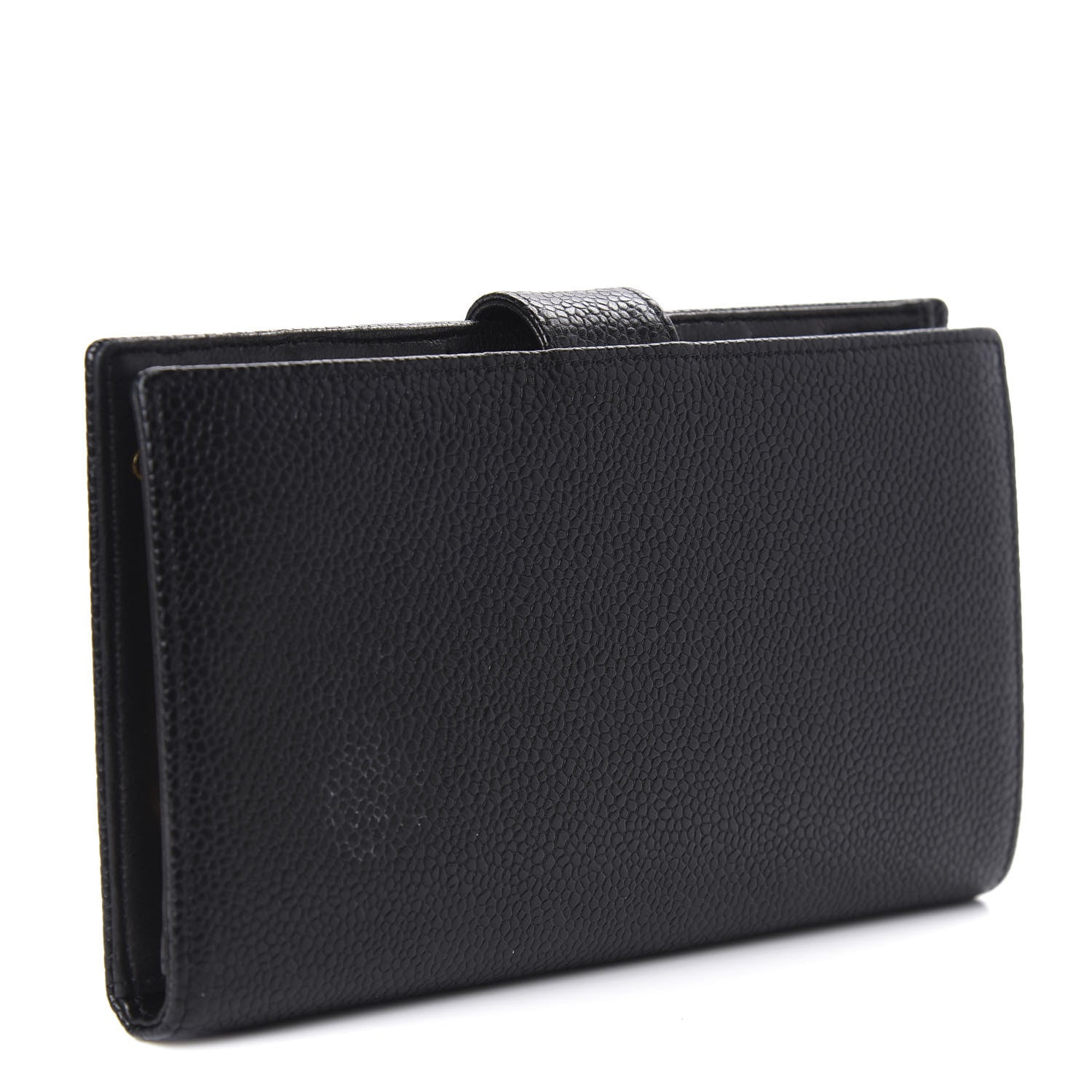 Chanel Caviar Timeless CC French Wallet Black 3 of 10