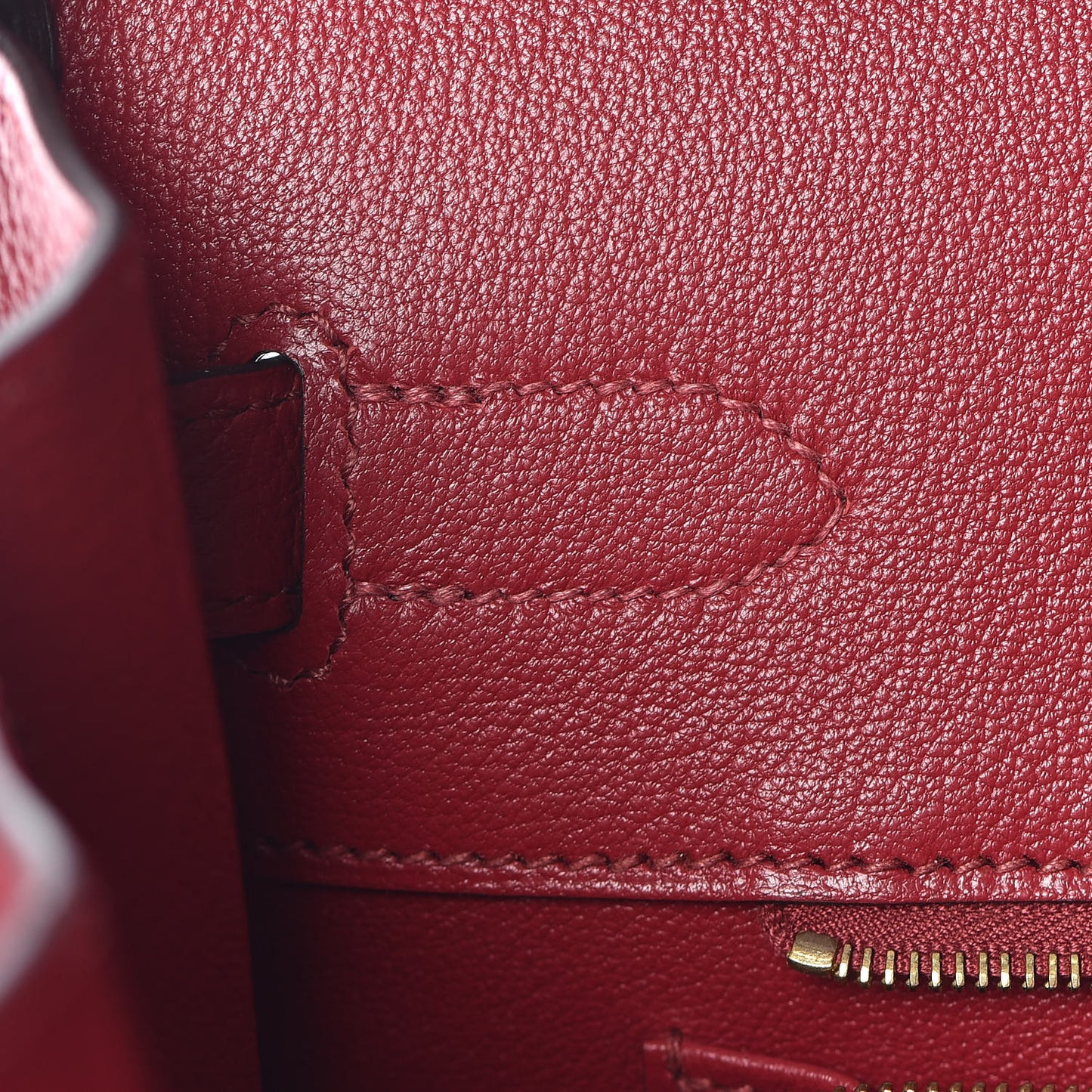 Togo Birkin 35 Rouge Grenat