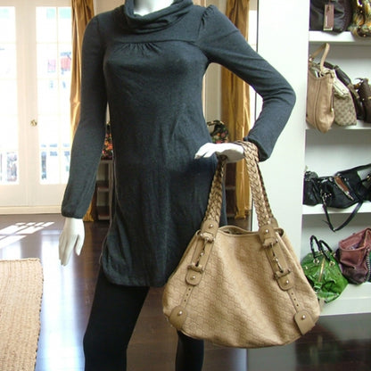 Gucci Guccissima GG Leather Pelham Tote Beige 2 of 10