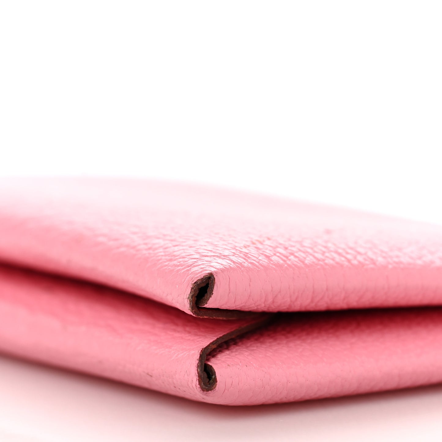 Chevre Mysore Verso Calvi Card Case Rose Ete Cuivre