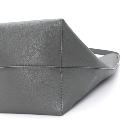 The Row Grained Calfskin Large N/S Park Tote Timouse Grey 9 of 9