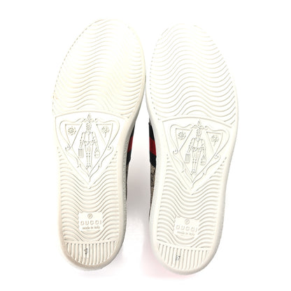 Gucci GG Supreme Monogram Womens Ace Low-Top Sneaker 37 Beige 6 of 10