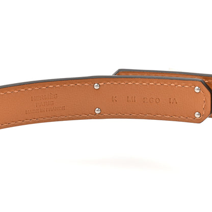 Hermes Epsom Filou Kelly Pocket 18 Belt Black 7 of 7