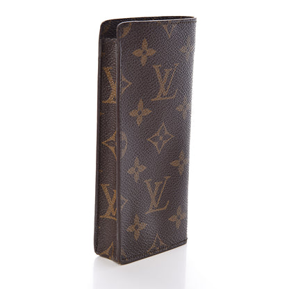 Louis Vuitton Monogram Etui a Lunettes Simple Eyeglass Case 3 of 6
