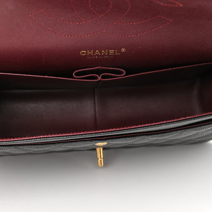 Chanel Caviar Quilted Jumbo Double Flap Black 5 of 11