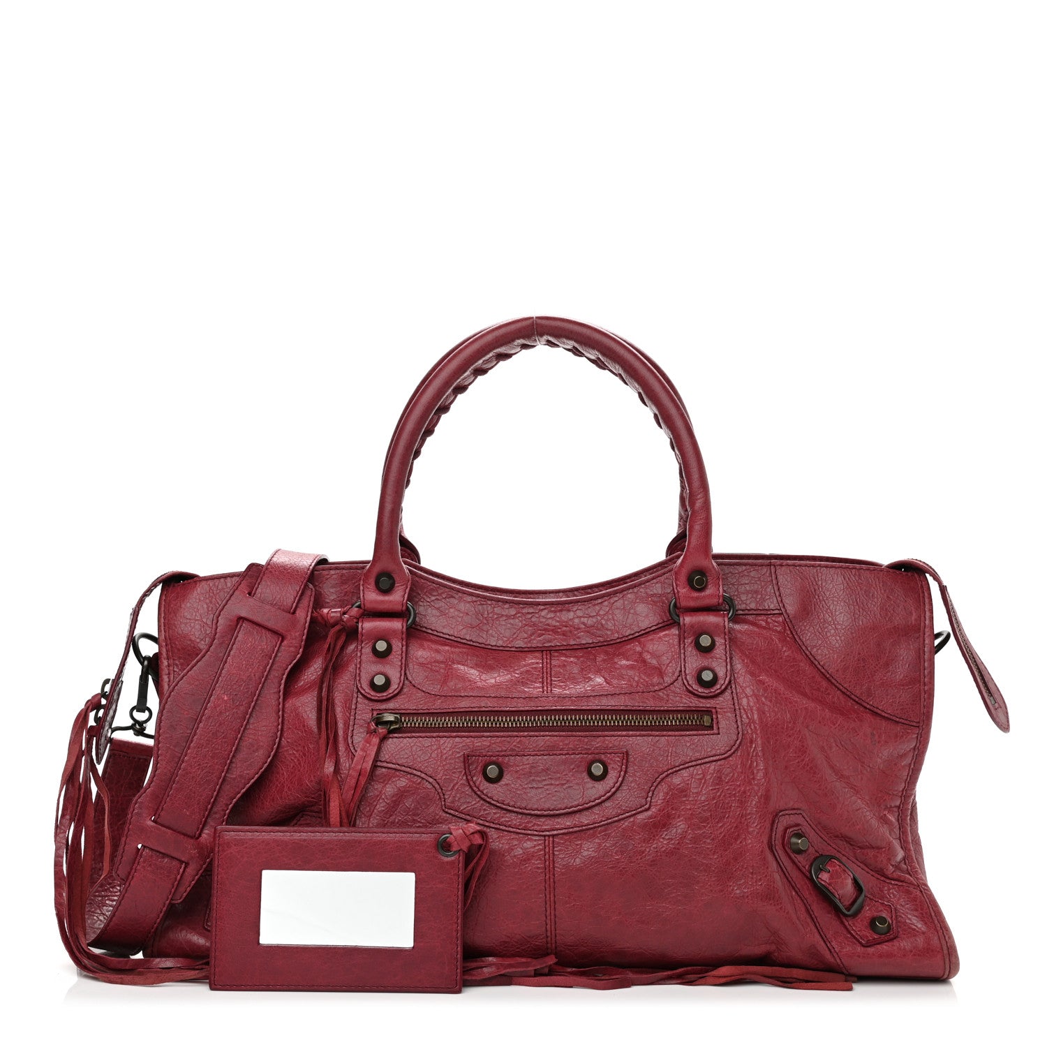 Balenciaga Agneau Classic Hardware Part Time Pourpre 1 of 11