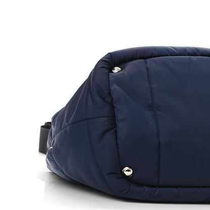 Prada Tessuto Nylon Bomber Tote Baltico 8 of 9